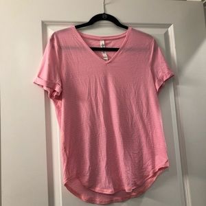 Pink Lululemon Shirt
